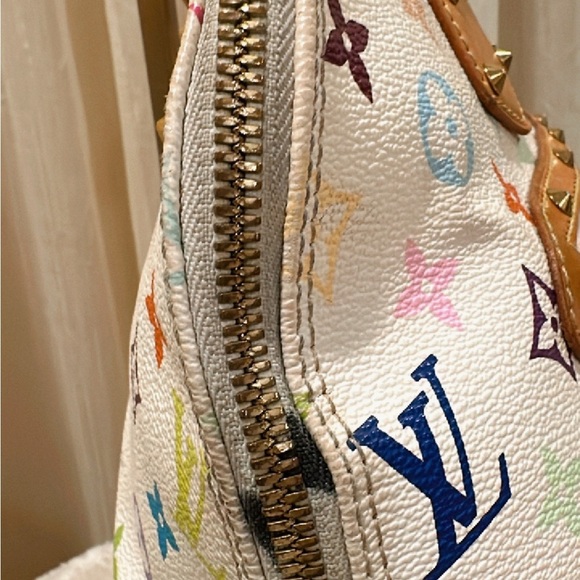 💯% Authentic Louis Vuitton Monogram Multicolor Alma PM✨ - Picture 10 of 16